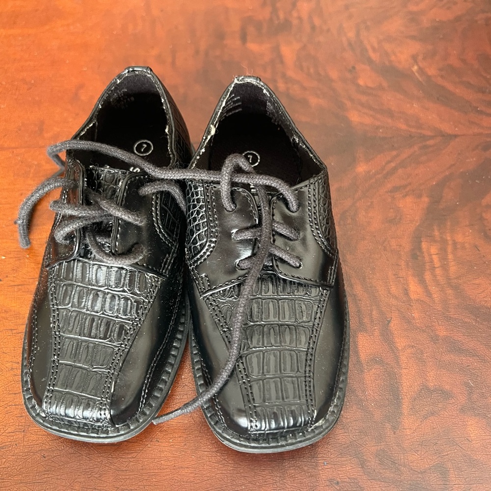 Stylish Black Kids Shoes